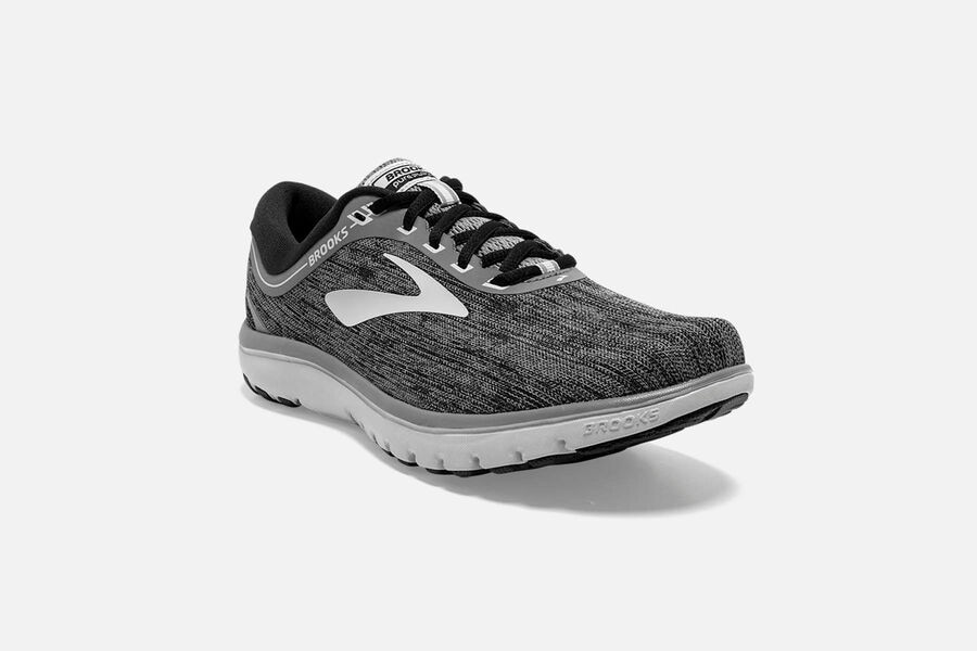 Pureflow 7 Road Brooks Running Shoes NZ Womens - Grey - JMZSHY-179